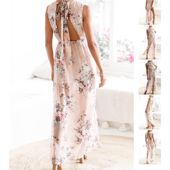 Long Floral dress - Picture 2 of 3